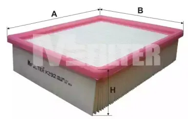 K 292 MFILTER Воздушный фильтр K 292 MFILTER Воздушный фильтр